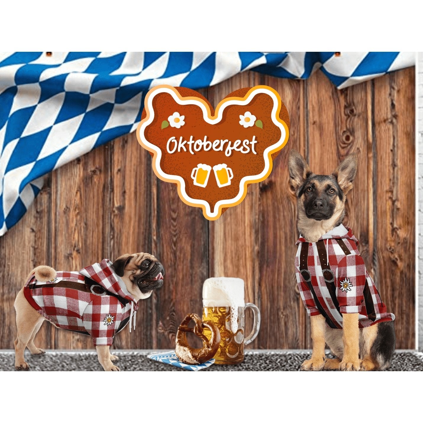 OKTOBERFEST DOG HOODIE - DoggyHoods