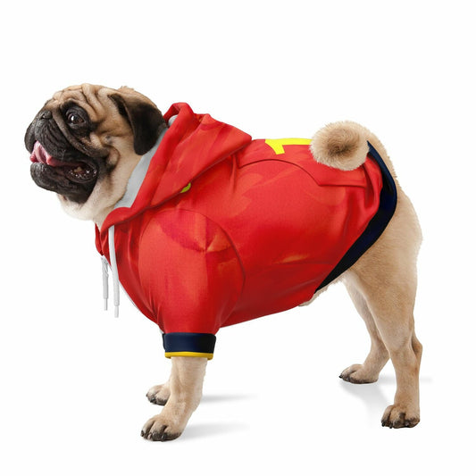 Personalized Belgium dog zip up hoodie national team style custom dog jersey all over print