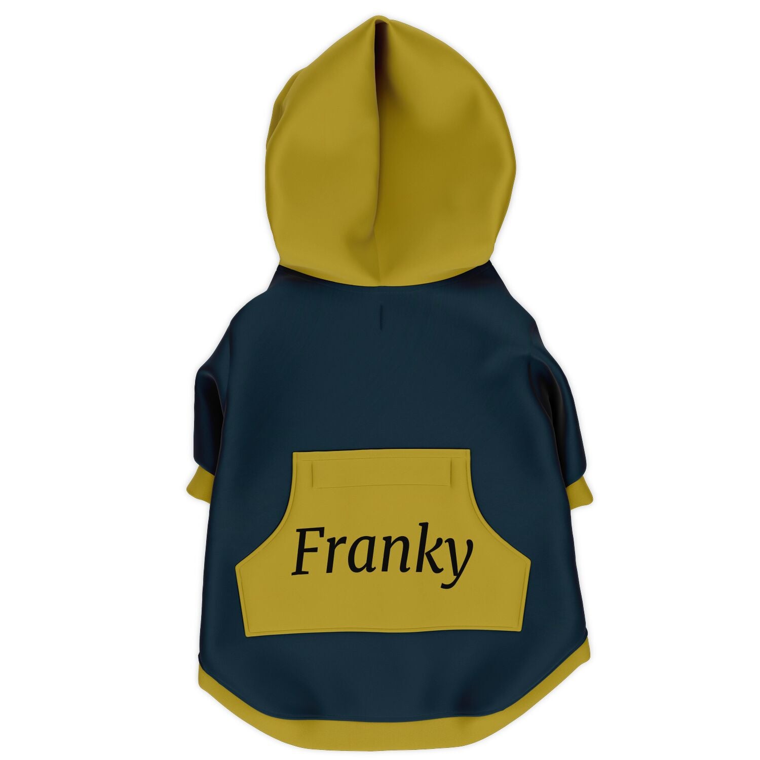 personalized dog hoodie navy blue for all dogs