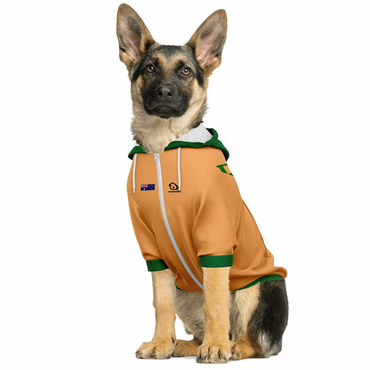 custom fashion dog zip up hoodie aop 19 personalized dog hoodie front view