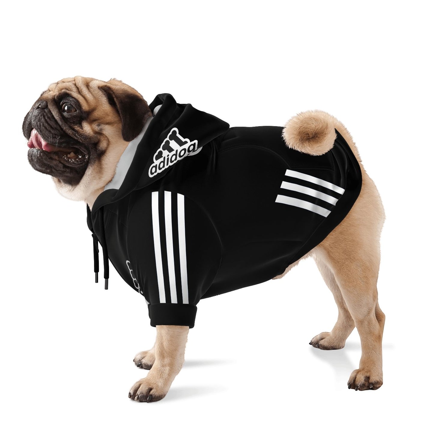 ADIDOG HOODIE BLACK - DoggyHoods