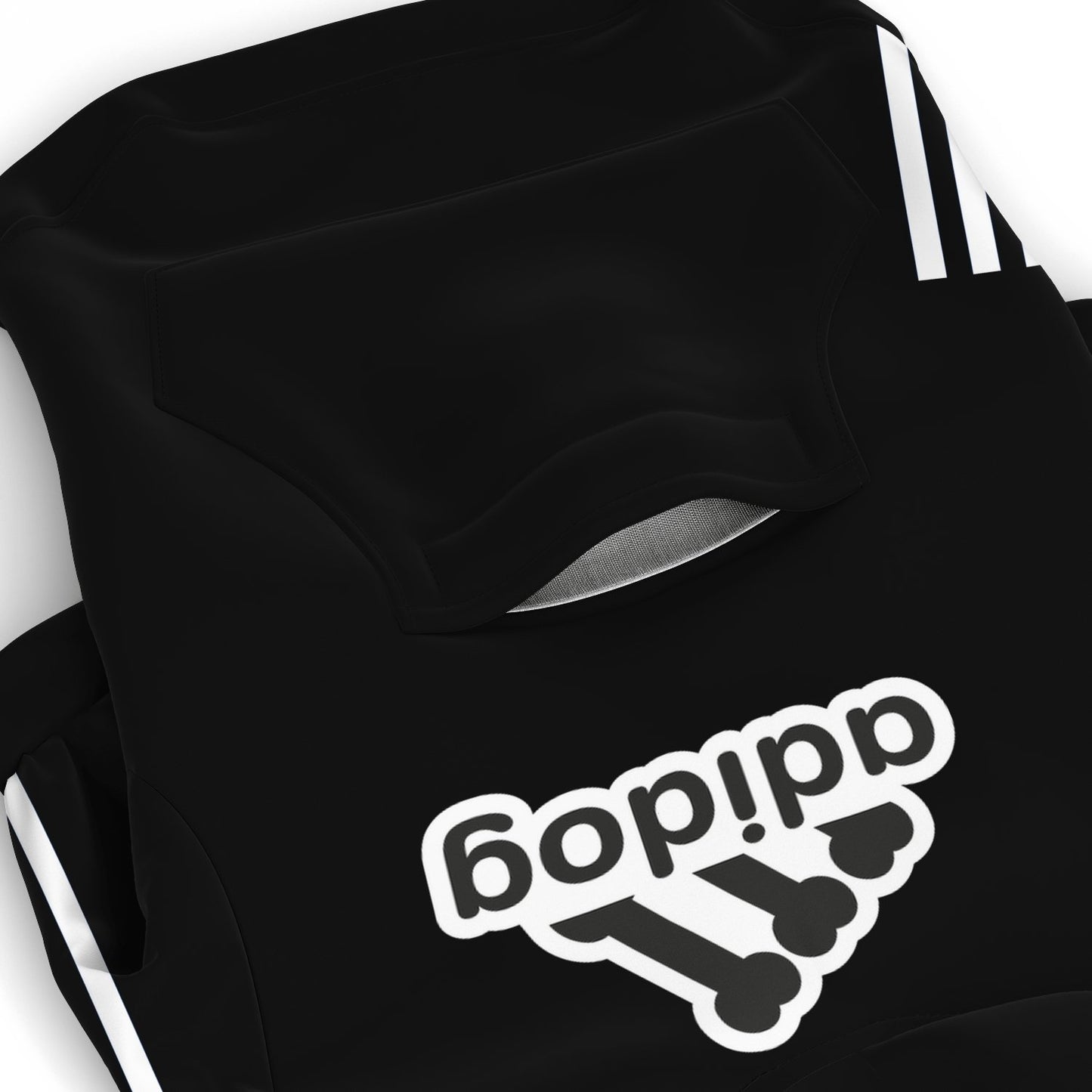 ADIDOG HOODIE BLACK - DoggyHoods