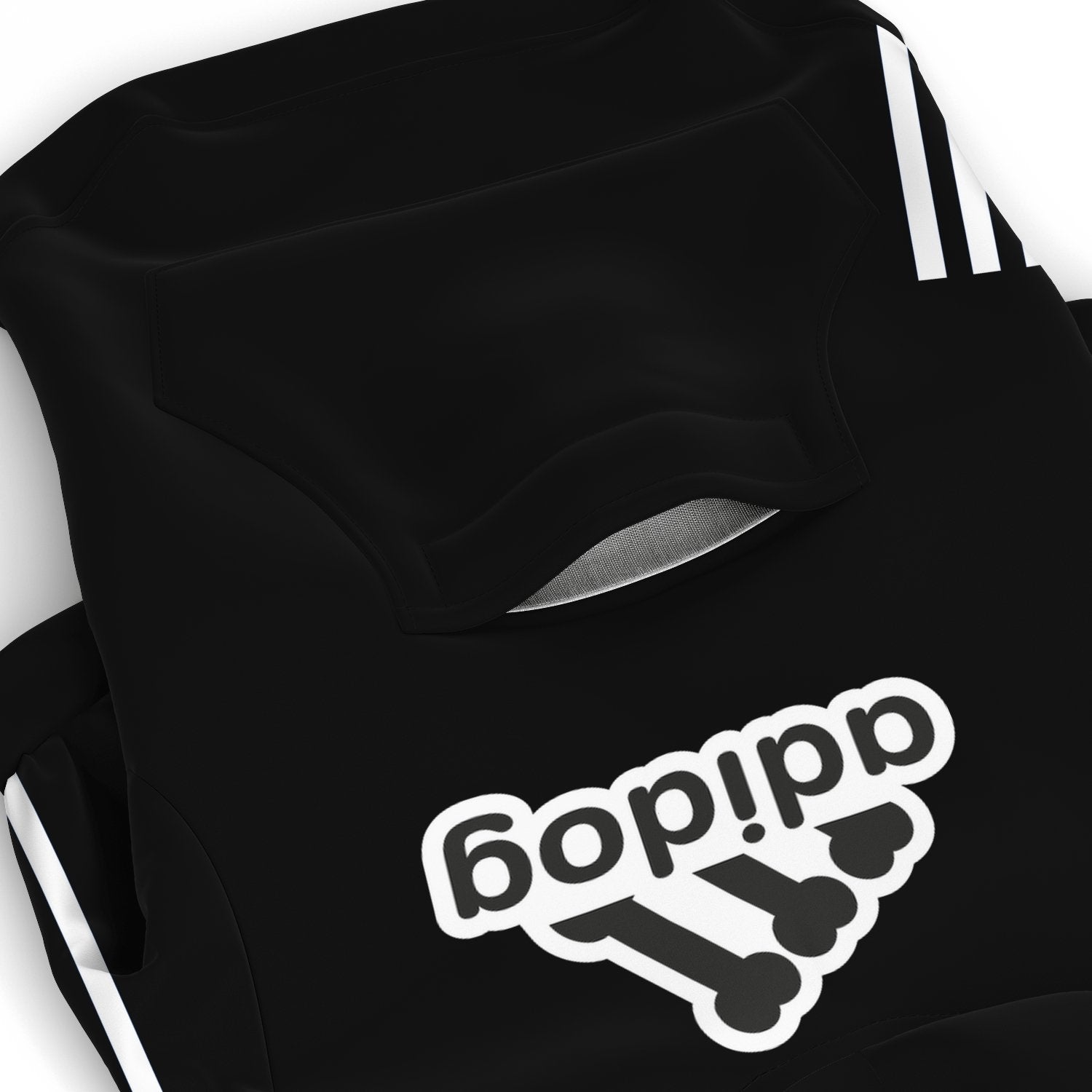 ADIDOG HOODIE BLACK - DoggyHoods