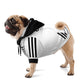 ADIDOG WHITE HOODIE - DoggyHoods