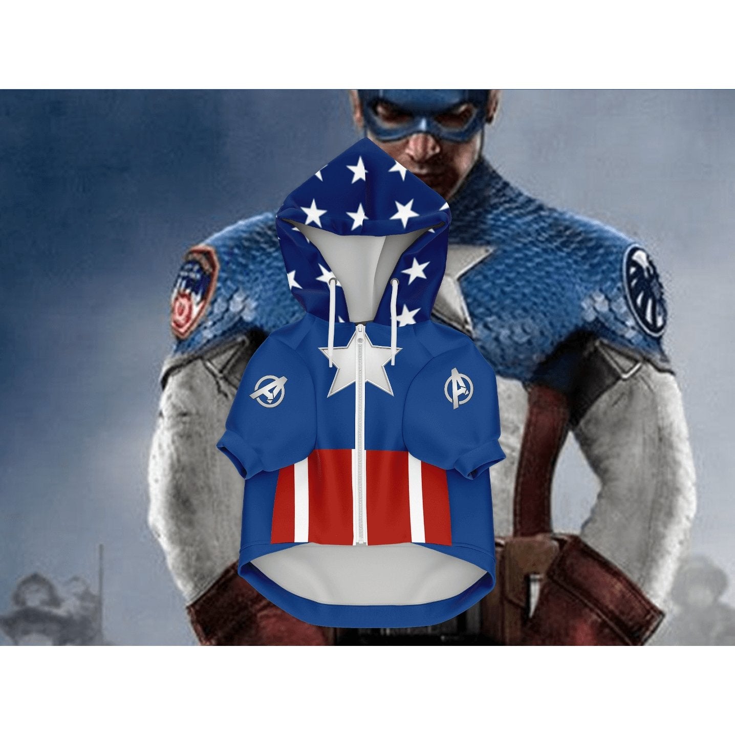 AVENGERS DOG HOODIE - DoggyHoods