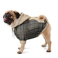 BROWN PLAID DOG HOODIE - DoggyHoods