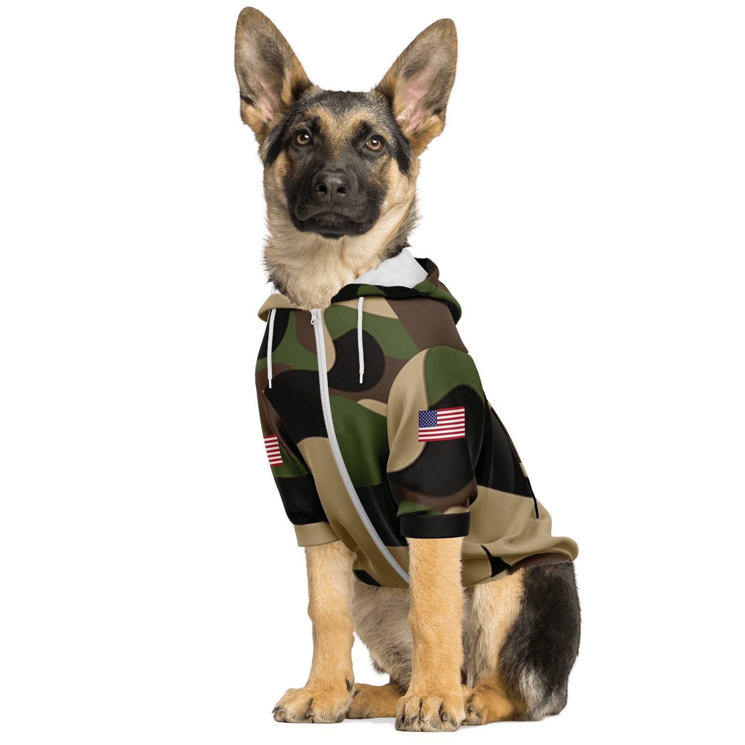 CAMOUFLAGE DOG HOODIE - DoggyHoods
