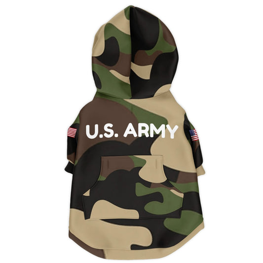 CAMOUFLAGE DOG HOODIE - DoggyHoods