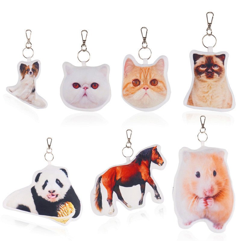 Cat Pet Keychain Custom Dog Photos - DoggyHoods