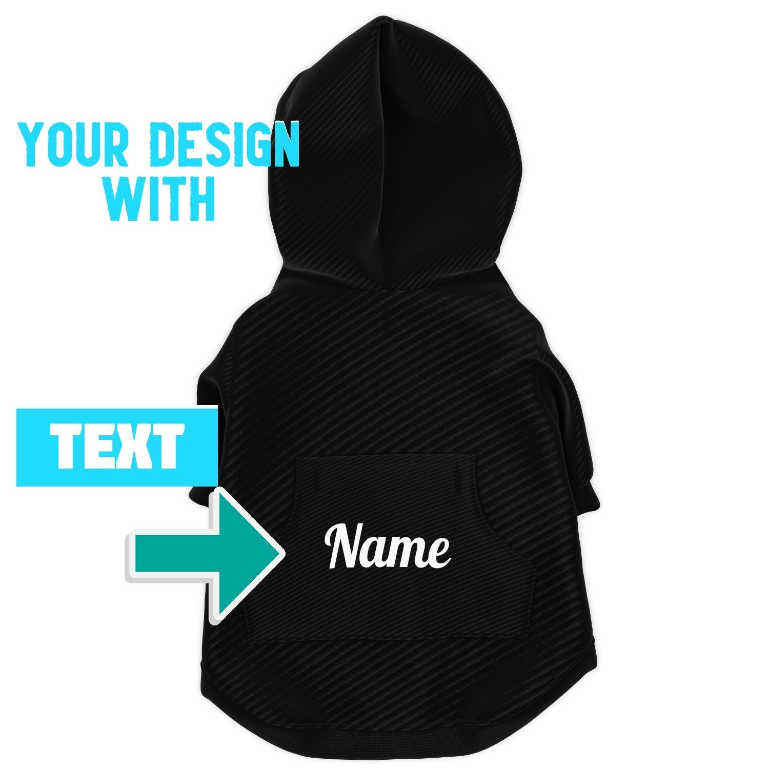 Create your Hoodie (Text) - DoggyHoods