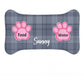 Custom Dog Feeding Mat with Paws - DoggyHoods