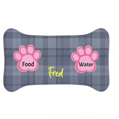 Custom Dog Feeding Mat with Paws - DoggyHoods