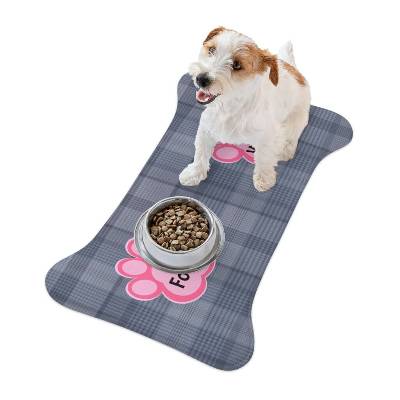 Custom Dog Feeding Mat with Paws - DoggyHoods