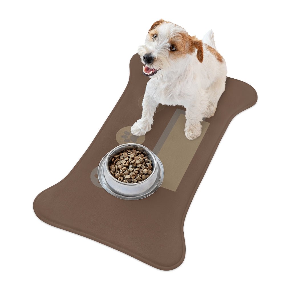 Custom Feeding Mat for Dogs - Brown - DoggyHoods