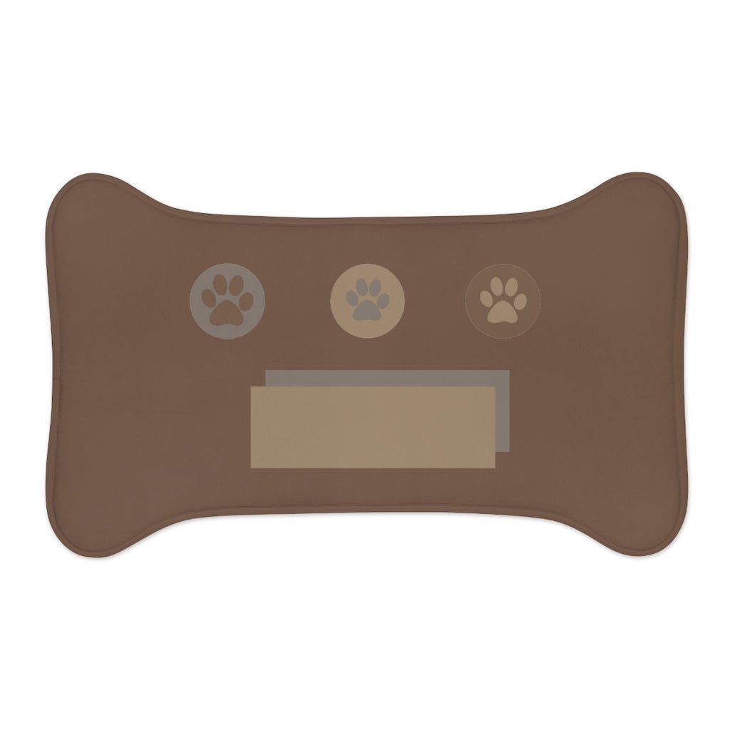Custom Feeding Mat for Dogs - Brown - DoggyHoods