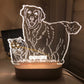 Custom Photo 3D Stereo Night Light - DoggyHoods
