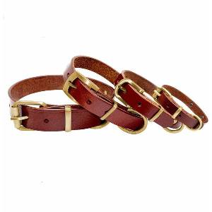 Dog Collar Leather - DoggyHoods