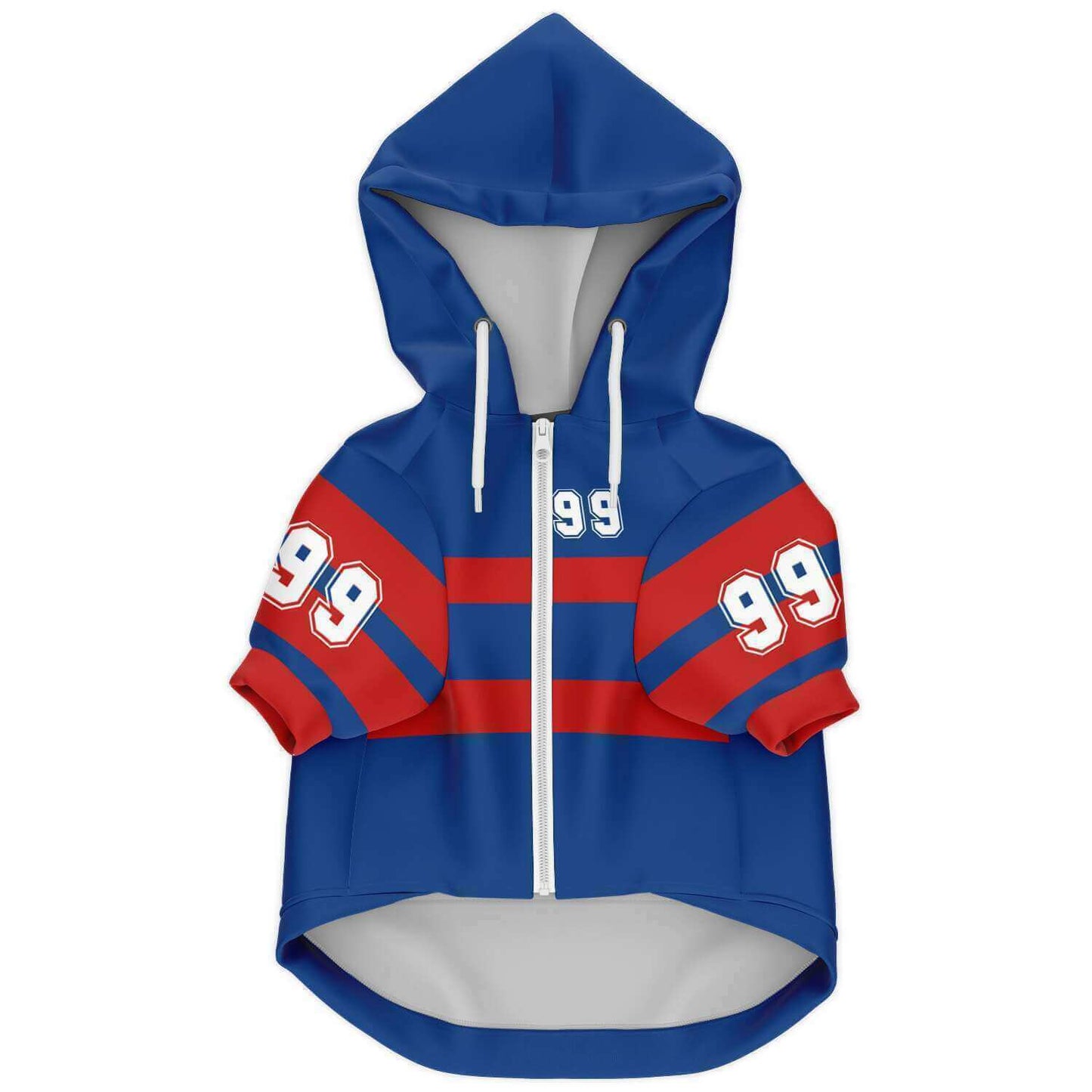 FOOTBALL DOG HOODIE - dog soccer trikot