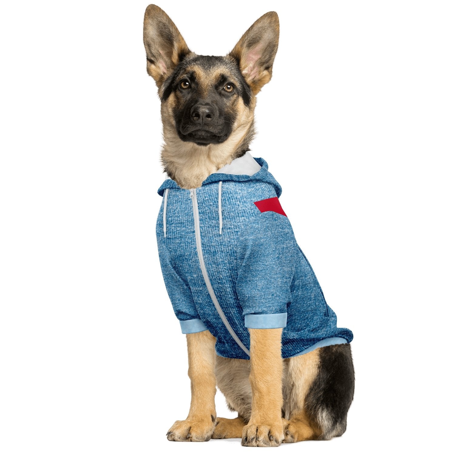 JEANS DOG HOODIE - DoggyHoods