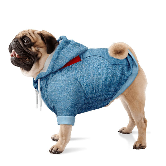 JEANS DOG HOODIE - DoggyHoods