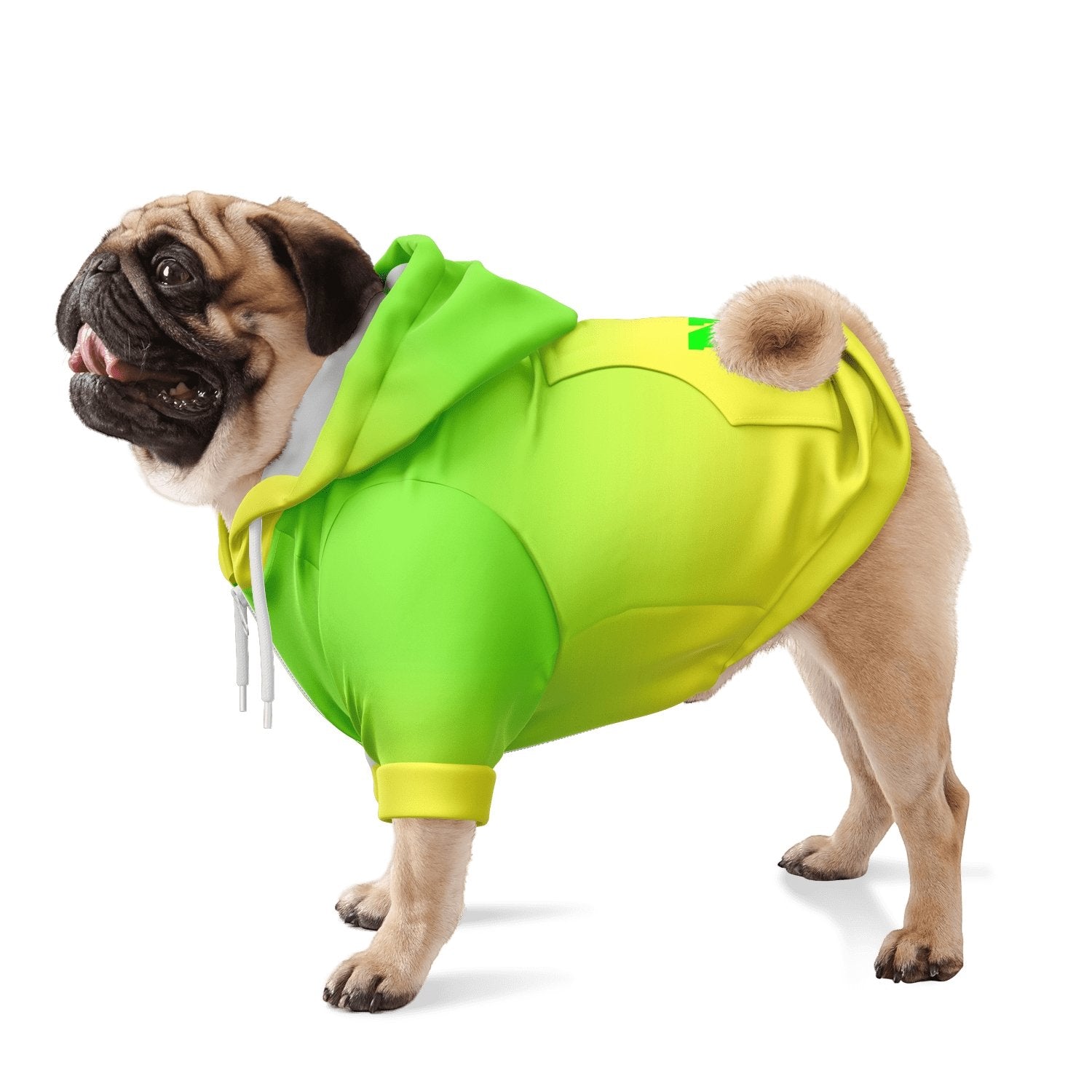 NEON GREEN DOG HOODIE - DoggyHoods