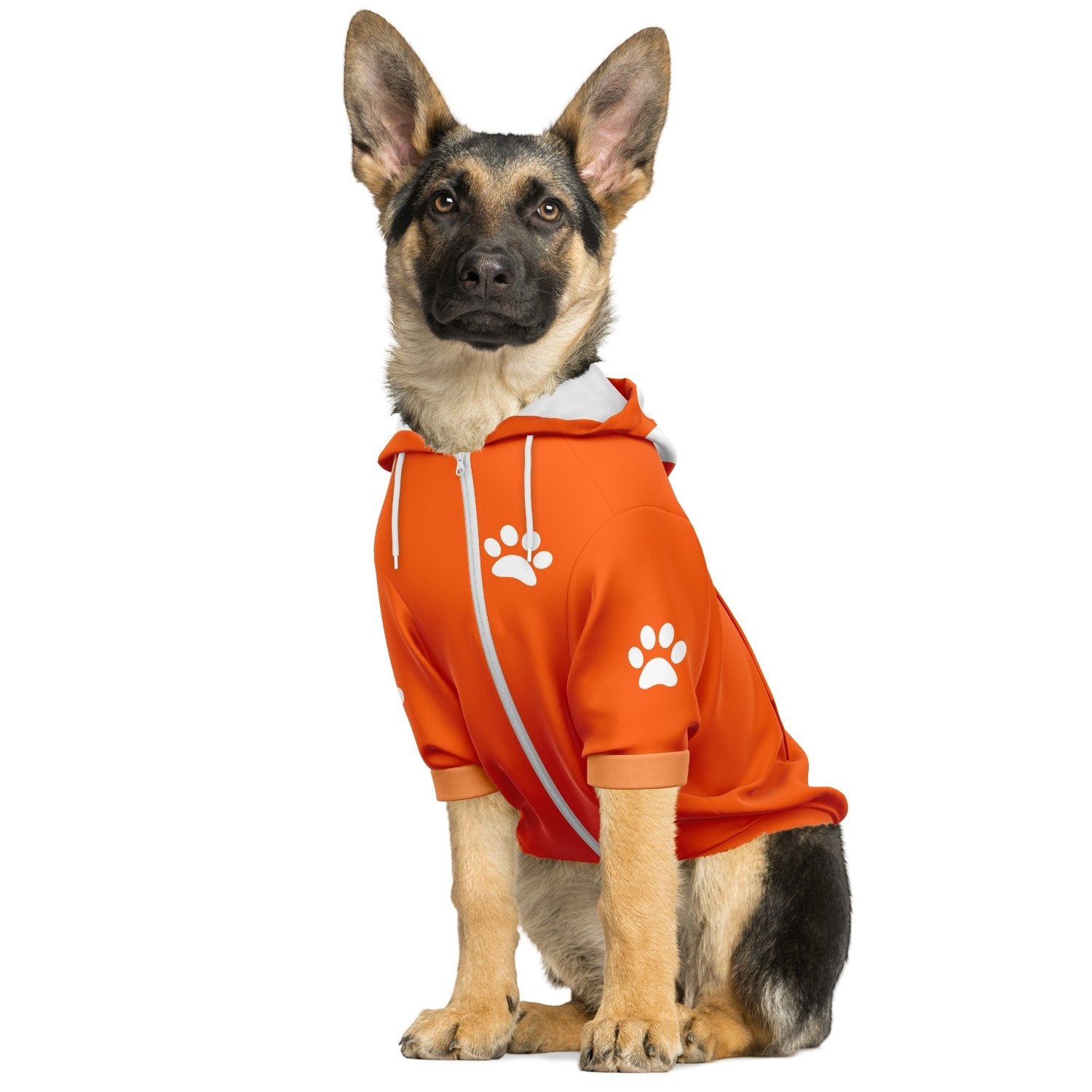 ORANGE HOODIE - DoggyHoods