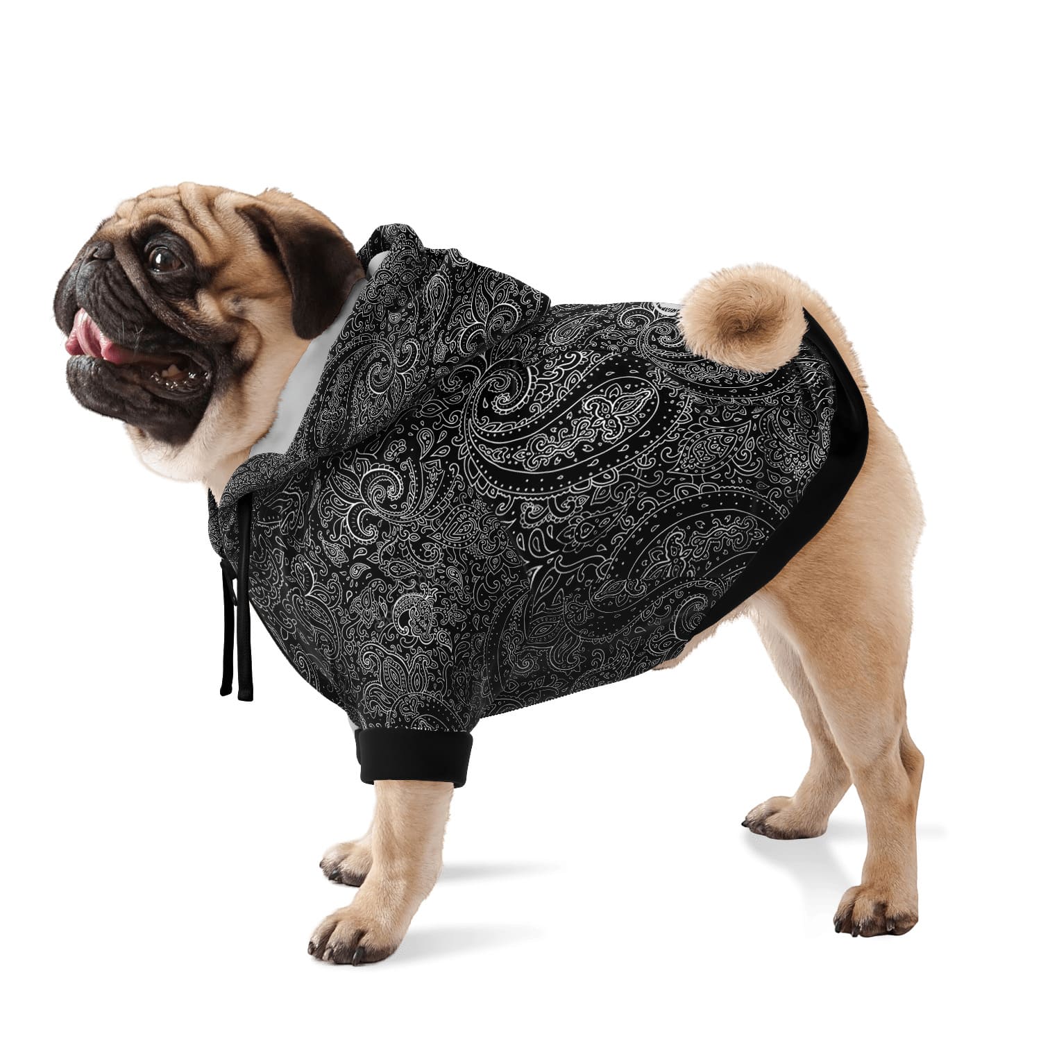 PAISLEY DOG HOODIE - dog coat