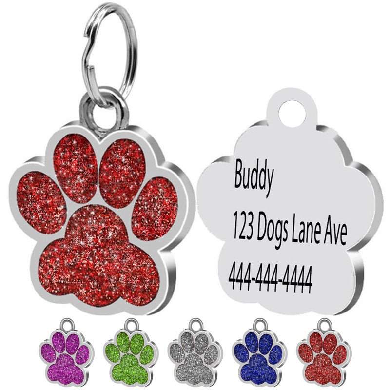 Pet Lover Gift Custom Dog Tag Personalized Flash - DoggyHoods