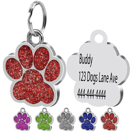 Pet Lover Gift Custom Dog Tag Personalized Flash - DoggyHoods