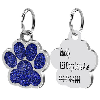 Pet Lover Gift Custom Dog Tag Personalized Flash - DoggyHoods
