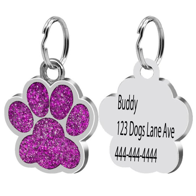 Pet Lover Gift Custom Dog Tag Personalized Flash - DoggyHoods