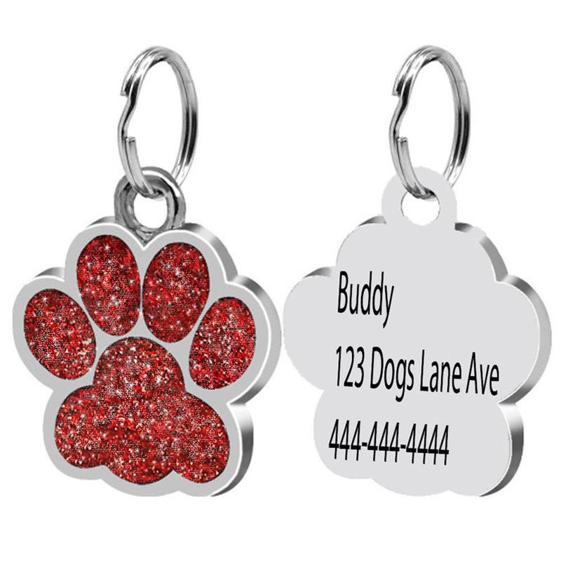 Pet Lover Gift Custom Dog Tag Personalized Flash - DoggyHoods