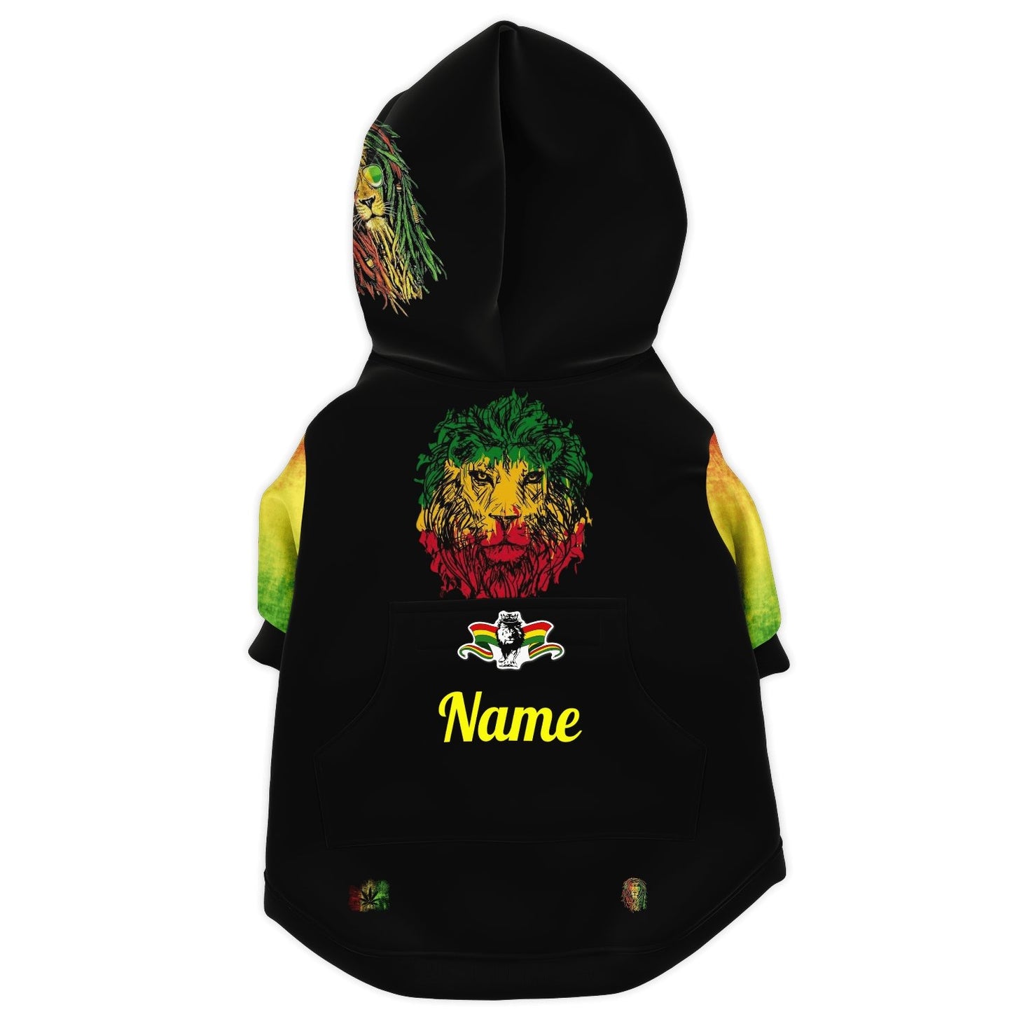 RASTA DOG HOODIE - DoggyHoods