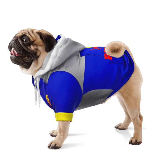 RED BULL DOG HOODIE - DoggyHoods