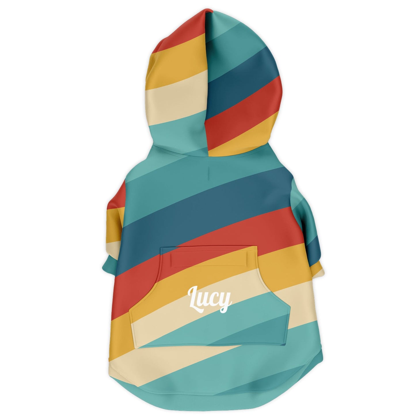 RETRO DOG HOODIE - designer dog clothes