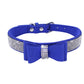 Rhinestone Bowknot Pet Collar Dog Collar Leash - DoggyHoods