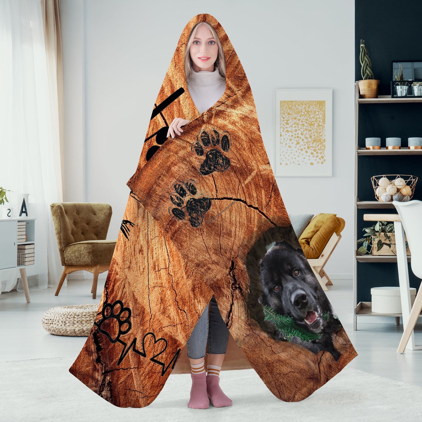 Stitched Hoodie Blanket to personalize - DoggyHoods