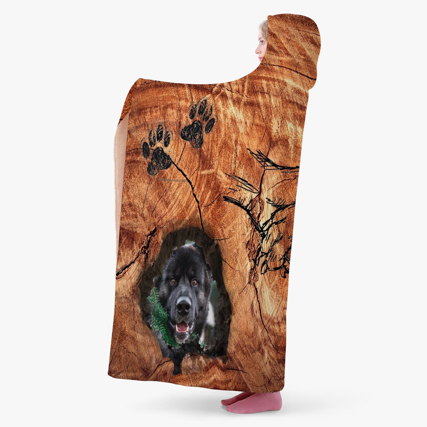 Stitched Hoodie Blanket to personalize - DoggyHoods